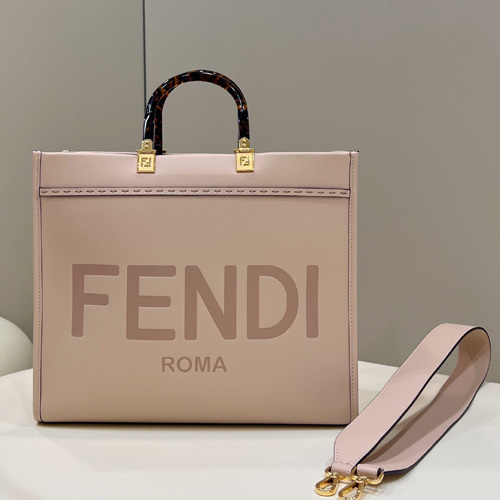 펜디 선샤인 미디엄 쇼퍼백 8BH386 연핑크