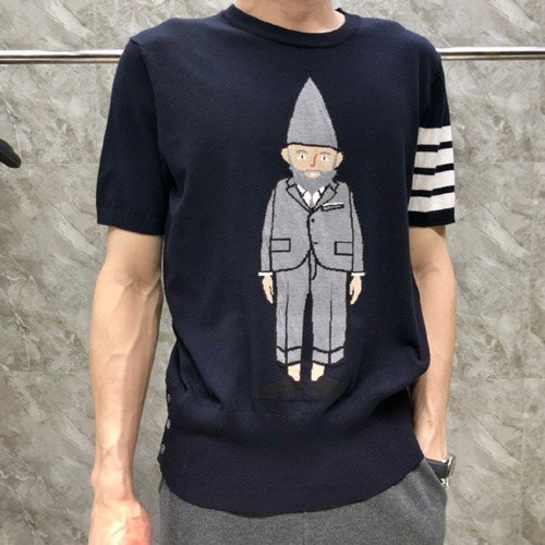 톰브라운 남여공용 반팔티 TB8784-1