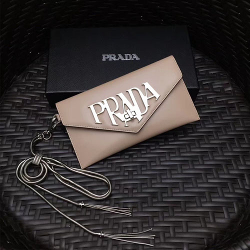 프라다 신상 레더 클러치백 1MF175 핑크