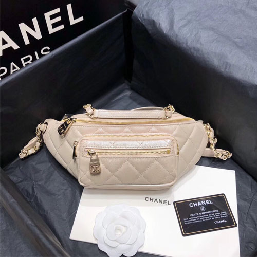 샤넬 신상 웨이스트백 S0556 베이지