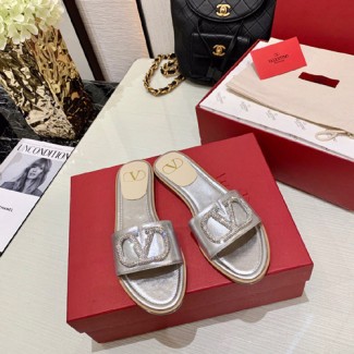 발렌티노 여성 슬리퍼 V0925 실버