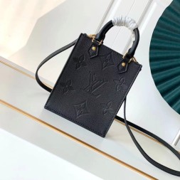 루이비통 쁘띠 삭 플라 M80449 올블랙