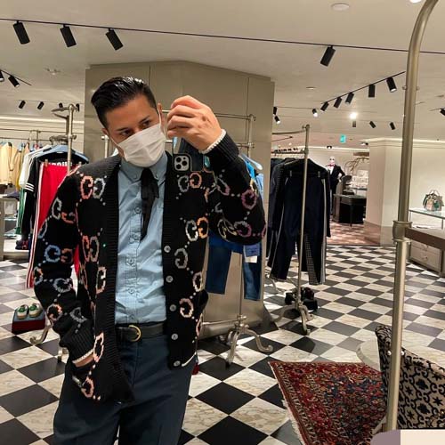 구찌 남여공용 가디건 617545