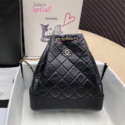  샤넬  가브리엘 미디엄 백팩 A94486 블랙