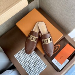 토즈 여성용 슬리퍼 TS659341 브라운