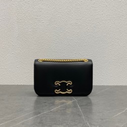 셀린느 트리오페 프레임 백 199813 블랙