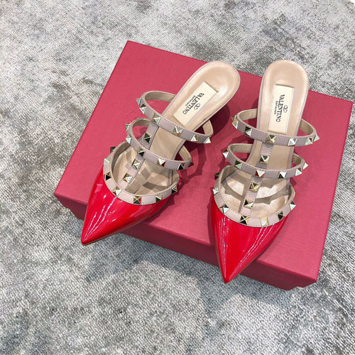 발렌티노 여성 샌들  V0918-8 에나멜