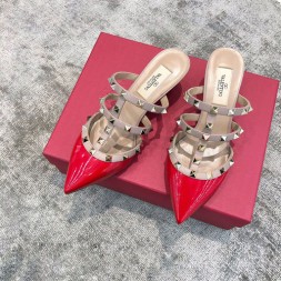 발렌티노 여성 샌들  V0918-8 에나멜