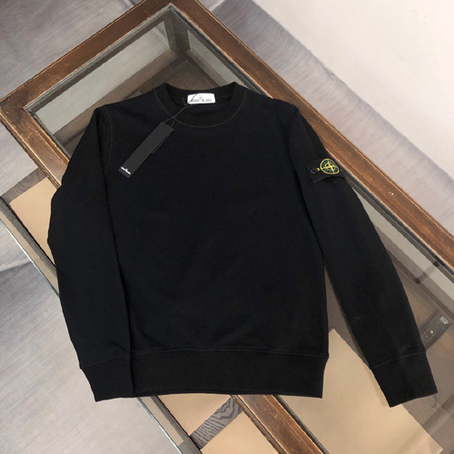 스톤 아일랜드 남성용 맨투맨 SLD1017 블랙