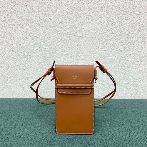 셀린느 트리옴페 플랩 폰 파우치 크로스백 100332-4