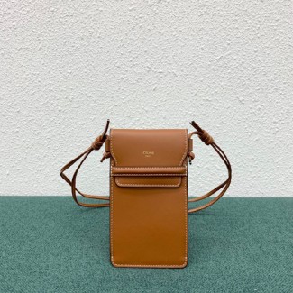 셀린느 트리옴페 플랩 폰 파우치 크로스백 100332-4