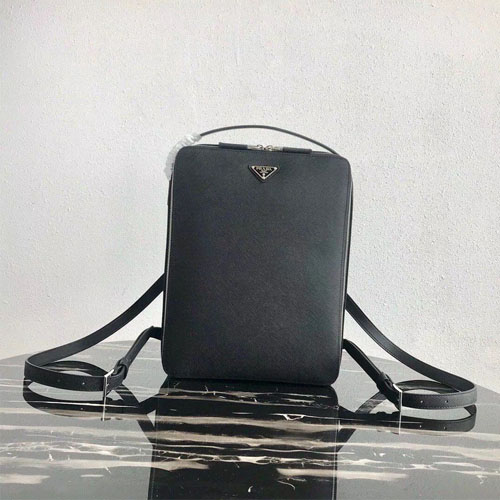 프라다 사피아노 신상 백팩 2VZ036 블랙