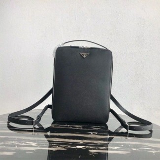 프라다 사피아노 신상 백팩 2VZ036 블랙