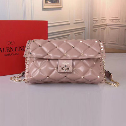 발렌티노 캔디스터드 크로스 바디 백 QW2B0B83 누드핑크