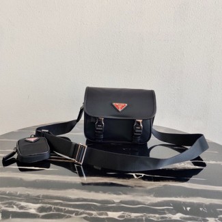 프라다 나일론 메신저 크로스백 2VD034 블랙