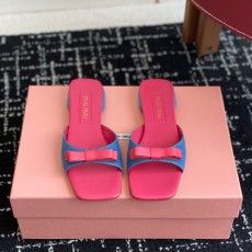 미우미우 여성용 슬리퍼 57284-2