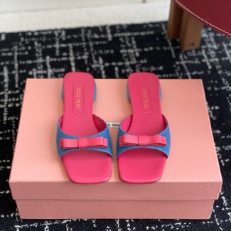 미우미우 여성용 슬리퍼 57284-2