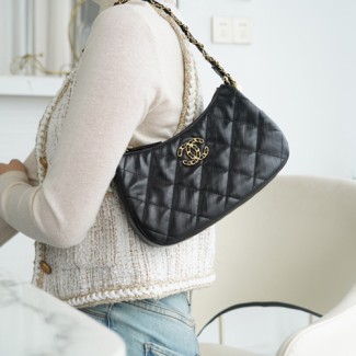  샤넬 23K 19 호보백 스몰 AS4422 블랙