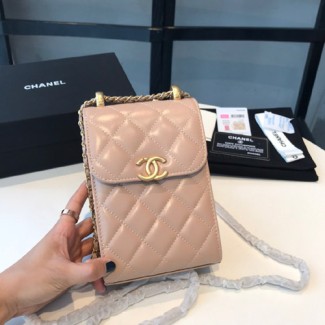 샤넬 골드볼 케이스백 AP2291 베이지