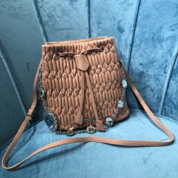 미우미우 나파가죽 버킷백 5BE050 누드