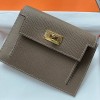 에르메스 켈리 포켓 6157443 그레이 금장