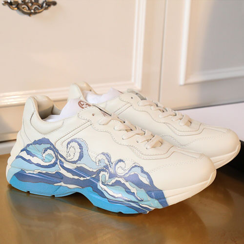 구찌 남여공용 롸이톤 스니커즈 500883 아이보리