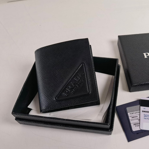 프라다 남성용 사피아노 반지갑 2MO004 블랙