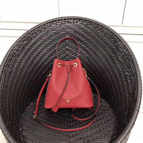 프라다 사피아노 버킷백 1BE032 레드