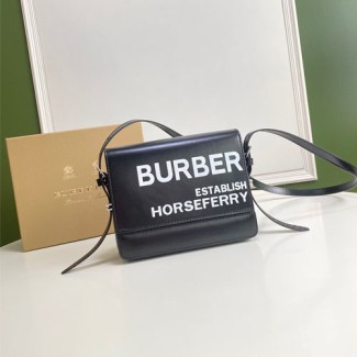 버버리 스몰 가죽 그레이스 백 80119751 블랙