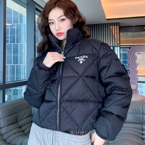 프라다 여성용 패딩 3A441 블랙
