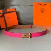 에르메스 신상  벨트 XTY181  핫핑크 금장