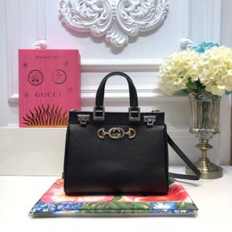 구찌 주미 스몰 탑 핸들 백 ‎569712 블랙