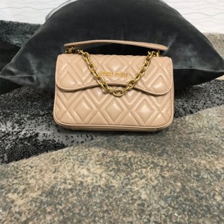 미우미우  마틀라쎄 숄더백 5BD140 베이지