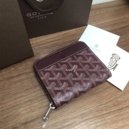 고야드 지피 카드코인 동전지갑 27186764 버건디