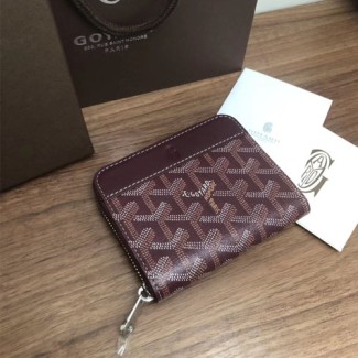 고야드 지피 카드코인 동전지갑 27186764 버건디