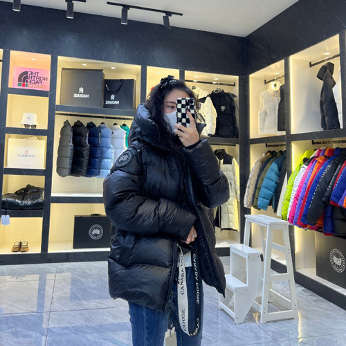 캐나다구스 남여공용 패딩 645046 블랙