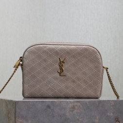 생로랑 가비 크로스백 733667 스웨이드