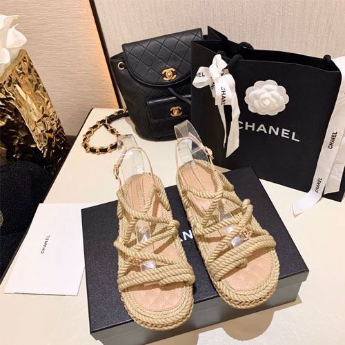 샤넬 신상 샌들 G34312 베이지