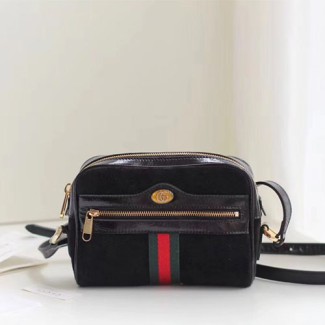 구찌 오피디아 스웨이드 미니 백 517350 블랙