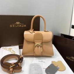 델보 브리앙백 MINI  AA208170 베이지 금장