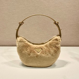 프라다 아르케 양퍼 숄더백 1BC194 베이지