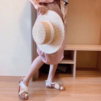 보테가 신상 샌들 475181 화이트