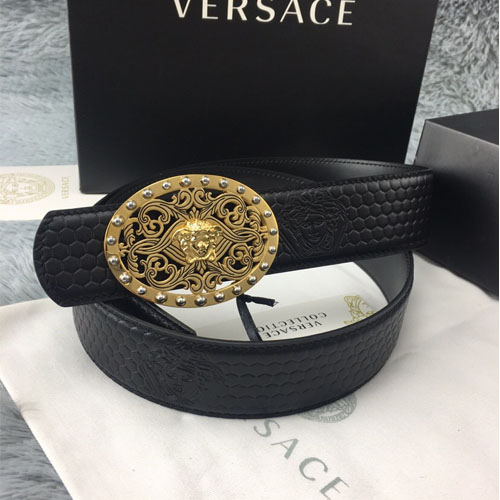 베르사체 신상 벨트 VS-6435-1 블랙 금장