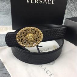 베르사체 신상 벨트 VS-6435-1 블랙 금장