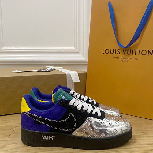 루이비통 나이키 콜라보 남여공용 스니커즈 M0467 멀티