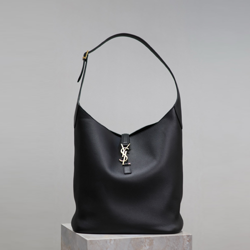 생로랑 그레인 가죽 LE 5 À 7 라지 753823