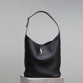 생로랑 그레인 가죽 LE 5 À 7 라지 753823