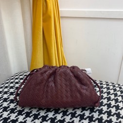 보테가 미니 파우치 585852 버건디