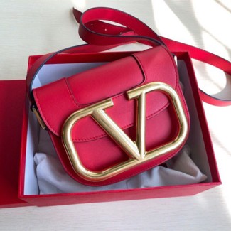 발렌티노 스몰  SUPERVEE 크로스 바디백 TW0B0G45 레드