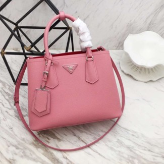 프라다 신상 사피아노 두블레백 1BG887 핑크
